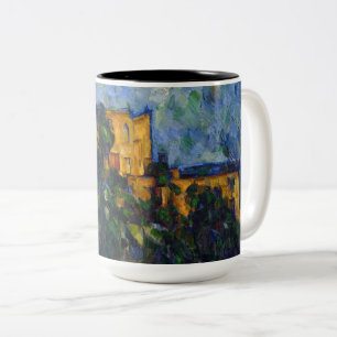 Paul Cezanne - Chateau Noir Zweifarbige Tasse