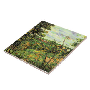 Paul Cezanne, Das Tal der Oise, Fliese