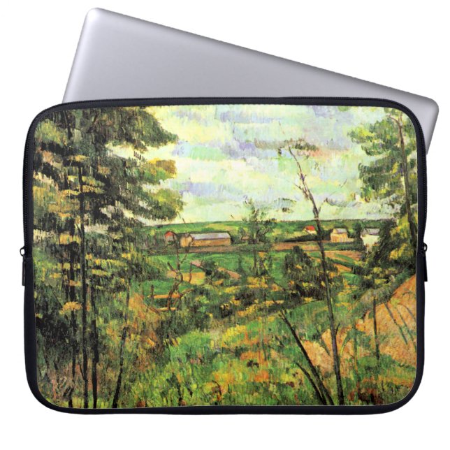 Paul Cezanne, Das Tal von Oise, Laptopschutzhülle (Vorderseite)
