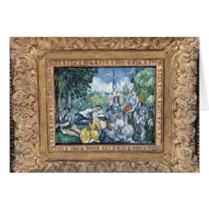 Paul Cezanne Dejeuner sur l'herbe, 1876-77