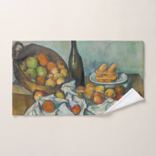 Paul Cezanne - Der Apfelkorb Badhandtuch Set