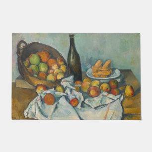 Paul Cezanne - Der Apfelkorb Fußmatte