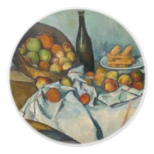 Paul Cezanne - Der Apfelkorb Keramikknauf