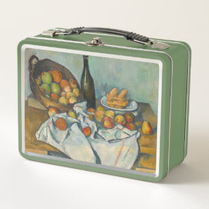 Paul Cezanne - Der Apfelkorb Metall Brotdose