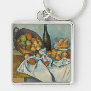 Paul Cezanne - Der Apfelkorb Schlüsselanhänger