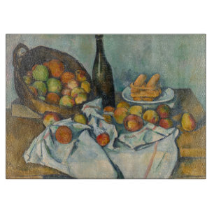 Paul Cezanne - Der Apfelkorb Schneidebrett