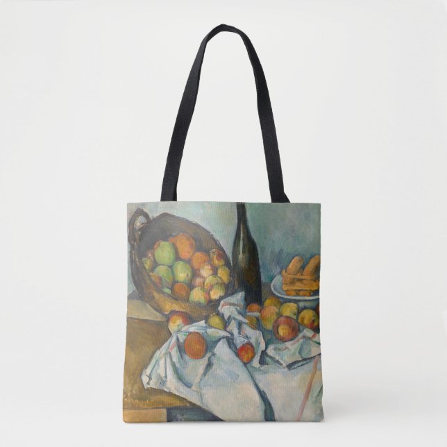 Paul Cezanne - Der Apfelkorb Tasche (Vorderseite)