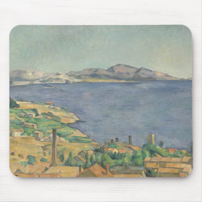 Paul Cezanne | der Golf von Marseille gesehen von Mousepad (Vorne)