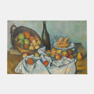 Paul Cezanne - Der Korb der Äpfel Fußmatte