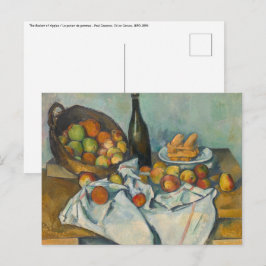 Paul Cezanne - Der Korb der Äpfel Postkarte