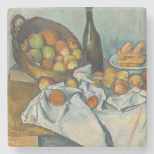 Paul Cezanne - Der Korb der Äpfel Steinuntersetzer