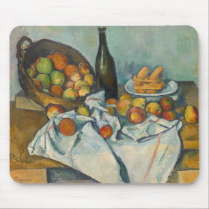 Paul Cezanne - Der Korb mit Äpfeln Mousepad
