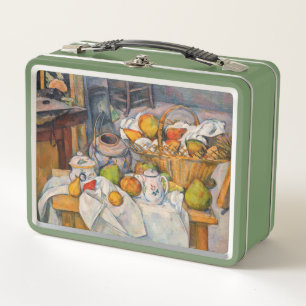 Paul Cezanne - Der Küchentisch Metall Brotdose