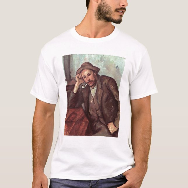 Paul Cezanne | der Raucher, 1891-92 T-Shirt (Vorderseite)