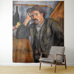 Paul Cezanne - Der Raucher Wandteppich