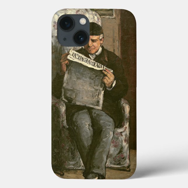 Paul Cezanne | der Vater des Künstlers, "L'� v� Case-Mate iPhone Hülle (Rückseite)