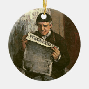 Paul Cezanne der Vater des Künstlers, "L'� v Keramik Ornament