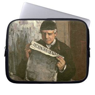 Paul Cezanne der Vater des Künstlers, "L'� v Laptopschutzhülle