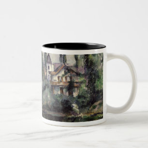 Paul Cezanne die Banken des Marnes, 1888 Zweifarbige Tasse