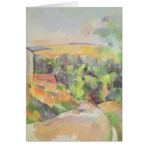Paul Cezanne die Biegung in der Straße, 1900-06