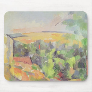 Paul Cezanne   die Biegung in der Straße, 1900-06 Mousepad