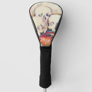 Paul Cezanne - Die drei Totenkopf-Aquarell Golf Headcover