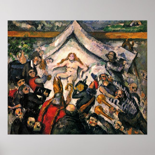 Paul Cezanne - Die ewige Feminine Poster (Vorne)