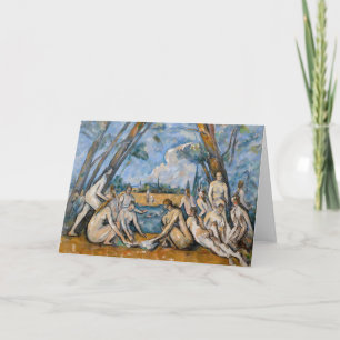 Paul Cezanne - Die großen Badenden Karte