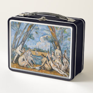 Paul Cezanne - Die großen Badenden Metall Brotdose