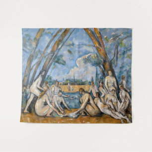 Paul Cezanne - Die großen Badenden Wandteppich