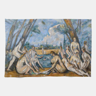 Paul Cezanne - Die großen Bathers Geschirrtuch