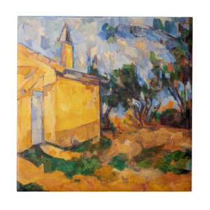 Paul Cezanne - Die Hütte von Jourdan Fliese