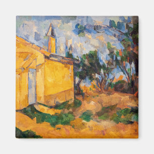 Paul Cezanne - Die Hütte von Jourdan Magnet