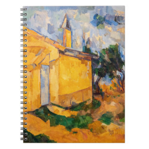 Paul Cezanne - Die Hütte von Jourdan Notizblock