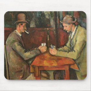 Paul Cezanne Die Kartenspieler, 1893-1996 Mousepad