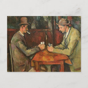 Paul Cezanne   Die Kartenspieler, 1893-1996 Postkarte