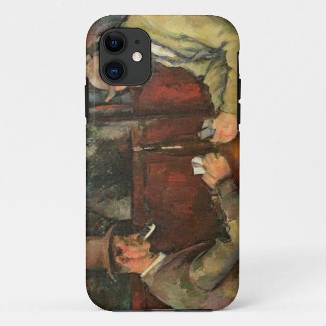Paul Cezanne | die Kartenspieler, 1893-96 Case-Mate iPhone Hülle (Rückseite)