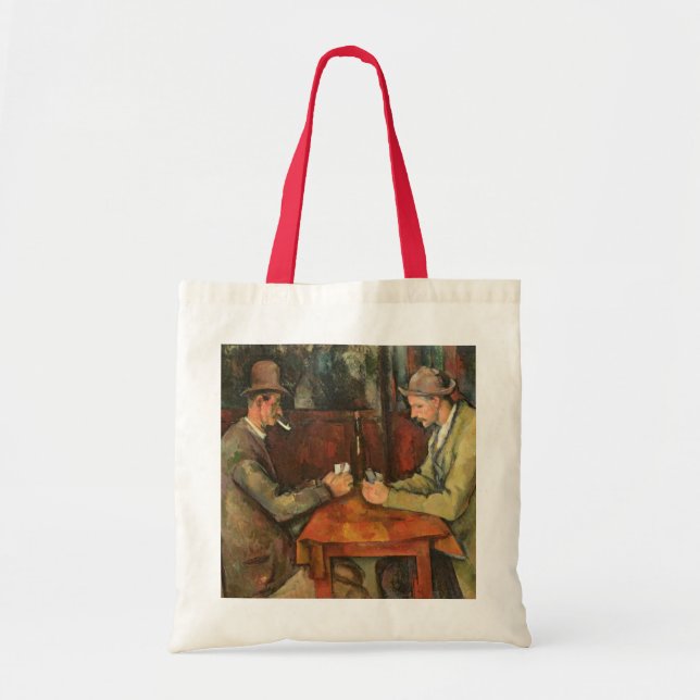 Paul Cezanne | die Kartenspieler, 1893-96 Tragetasche (Vorne)