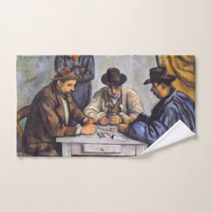 Paul Cezanne - Die Kartenspieler Badhandtuch Set