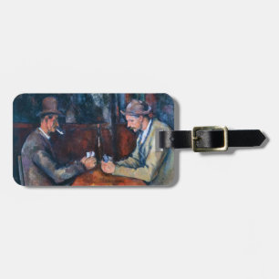 Paul Cezanne - Die Kartenspieler Gepäckanhänger