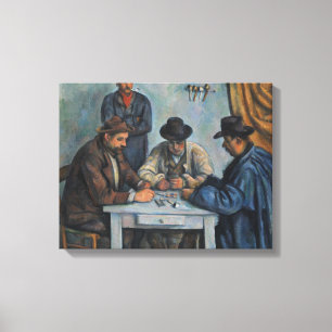 Paul Cezanne   die Kartenspieler Leinwanddruck
