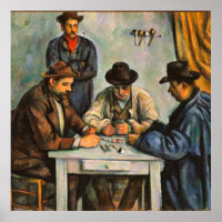 Paul Cezanne - Die Kartenspieler
