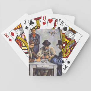 Paul Cezanne - Die Kartenspieler Spielkarten