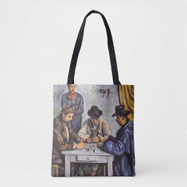 Paul Cezanne - Die Kartenspieler Tasche (Vorderseite)