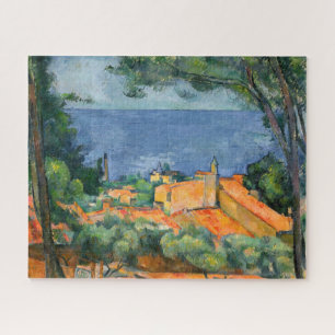 Paul Cezanne - Estaque mit roten Dächern