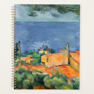Paul Cezanne - Estaque mit roten Dächern Planer