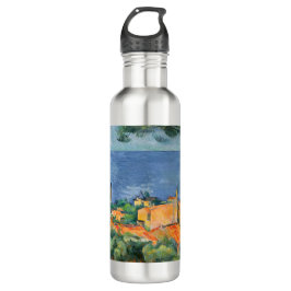 Paul Cezanne - Estaque mit Roten Roofs Edelstahlflasche