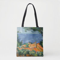 Paul Cezanne - Estaque mit Roten Roofs