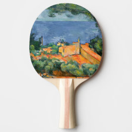 Paul Cezanne - Estaque mit Roten Roofs Tischtennis Schläger