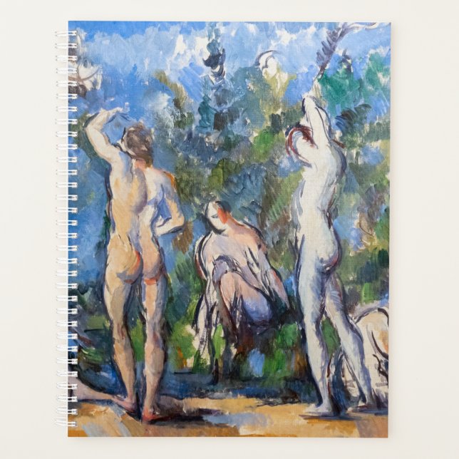 Paul Cezanne - Fünf Badende Planer (Vorderseite)